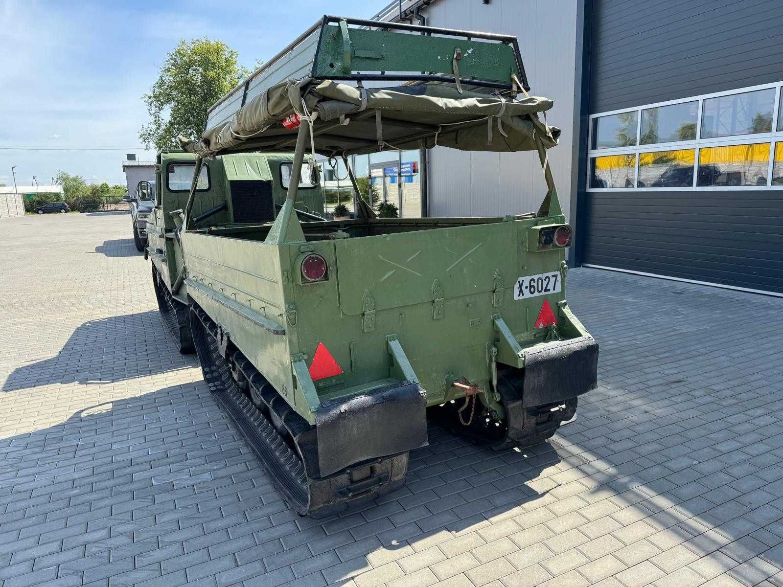 Pojazd gąsienicowy-wszędołaz militarny Volvo BV202N Stan bdb. 1968r.