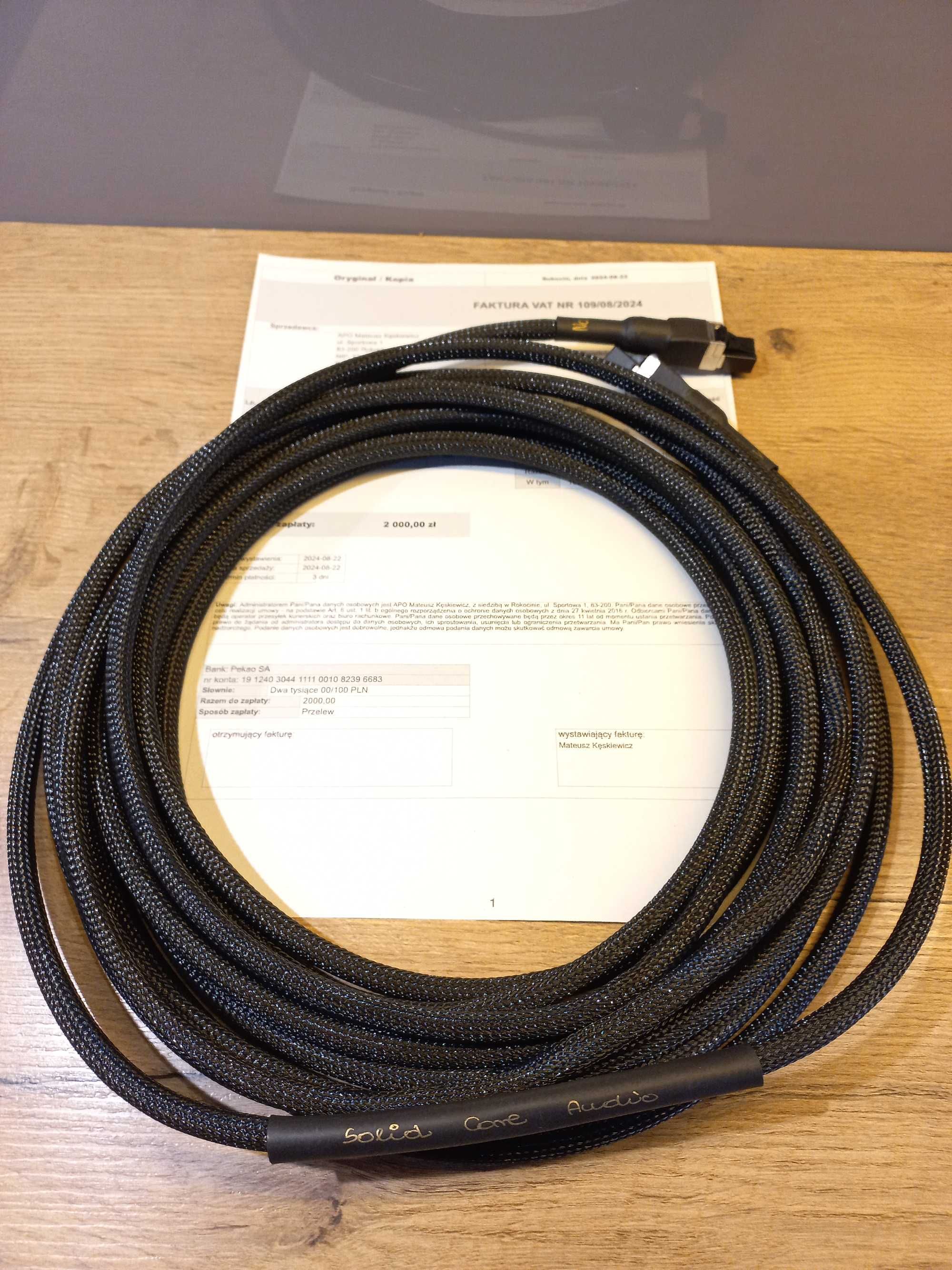 Kabel Ethernet  Lan Solid Core Audio No 1