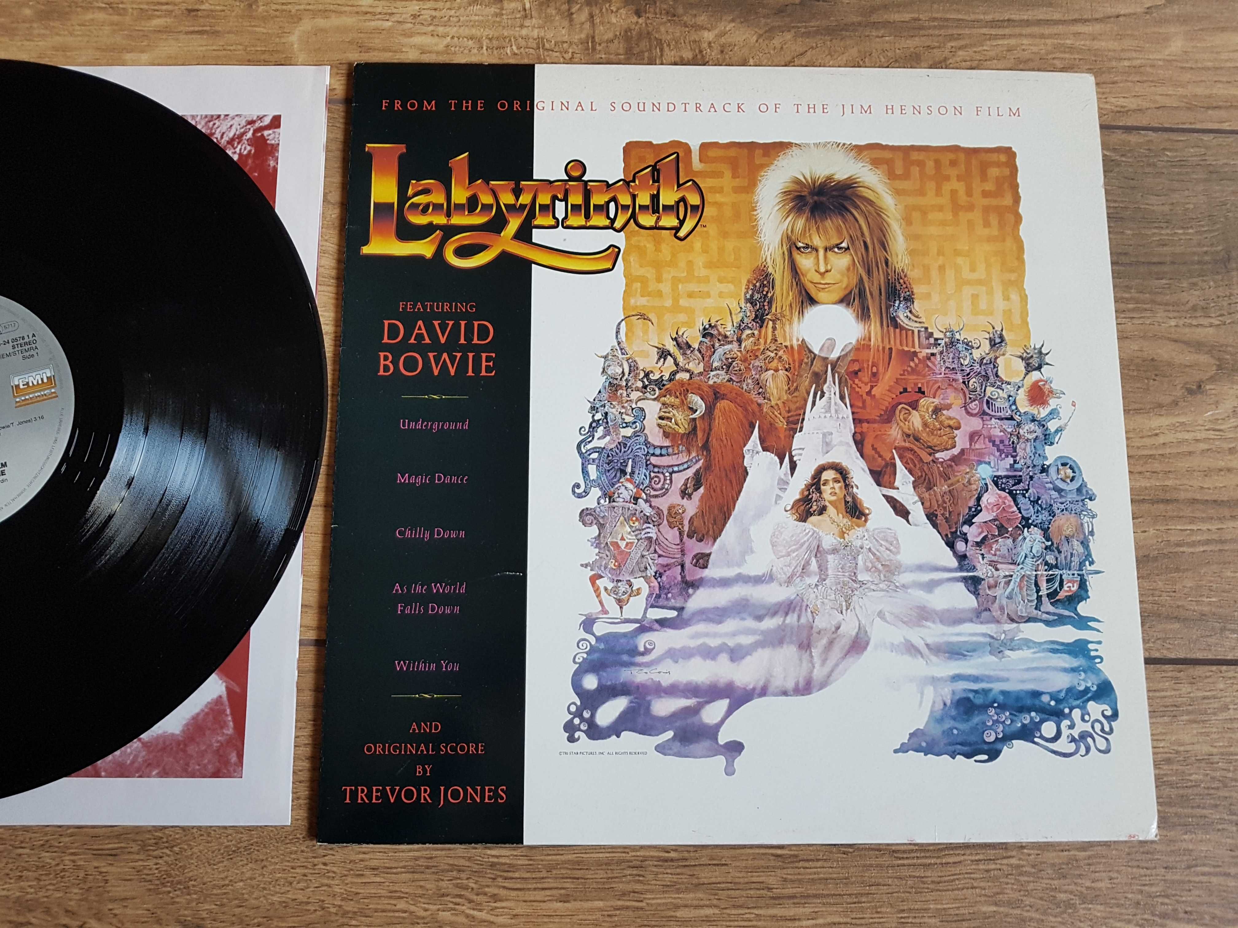 LP, vinyl: Trevor Jones, David Bowie „Labyrinth” Soundtracks