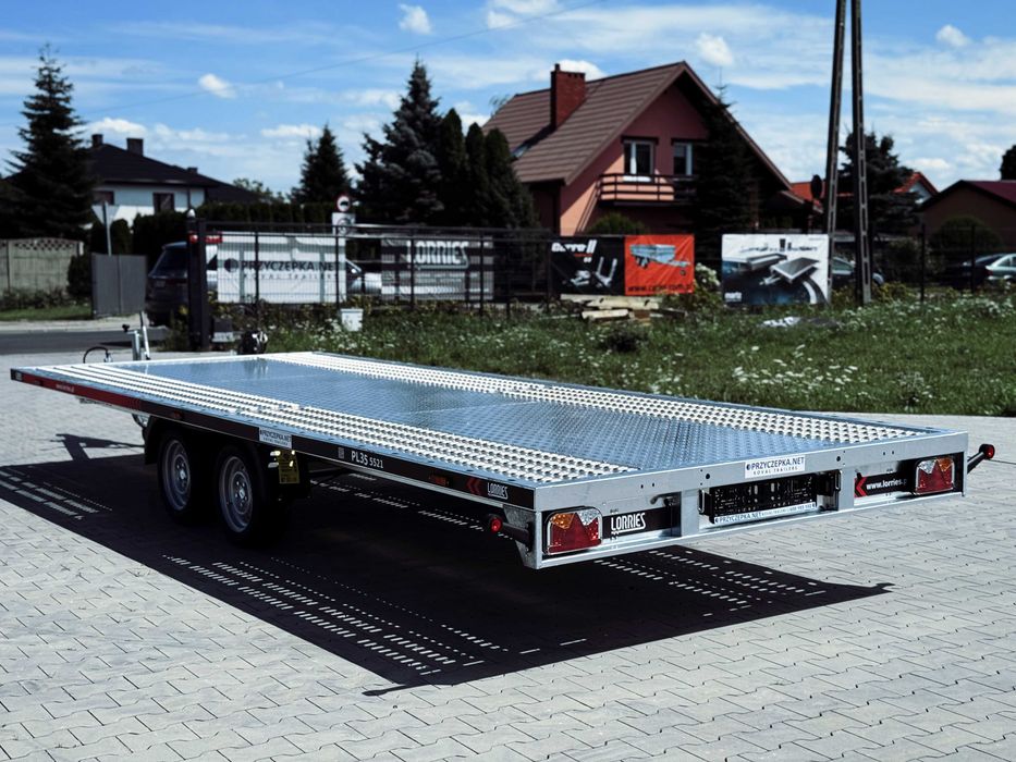 LORRIES PL35-5521 Laweta uchylna 3,5T 5,5m FULL LED wypełnienie ALU