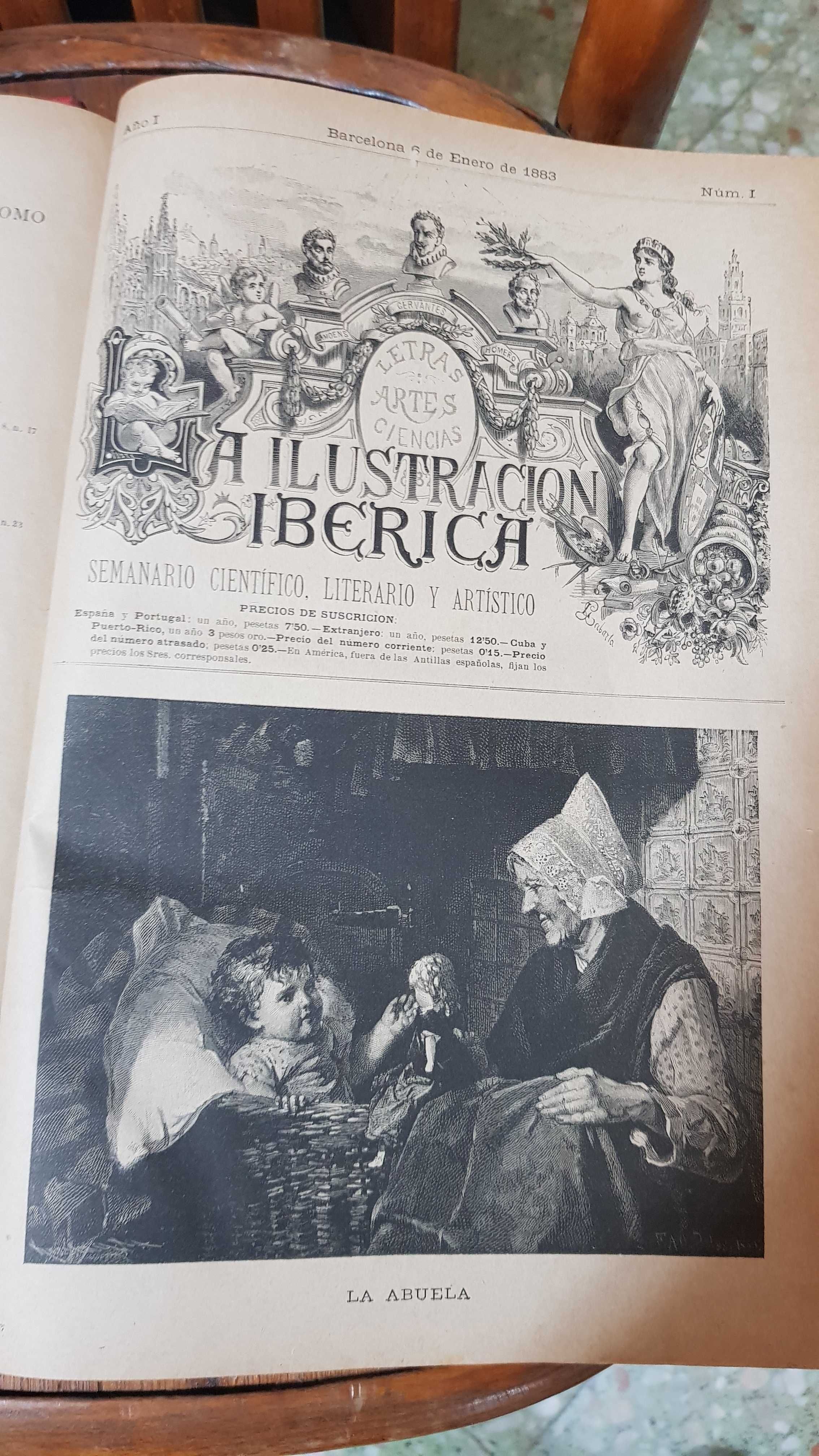 La Ilustracion Iberica 1883