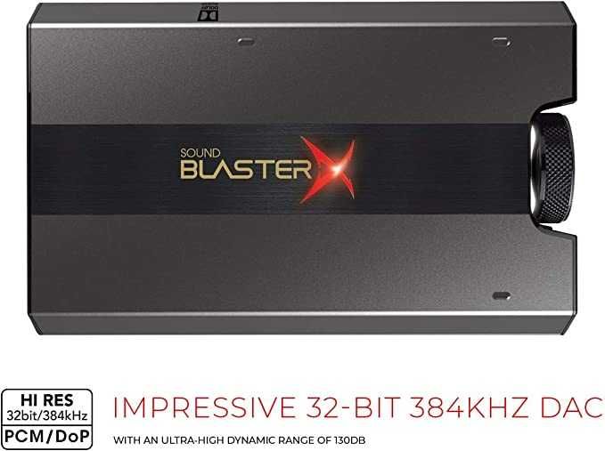 Ігровий ЦАП Sound BlasterX G6