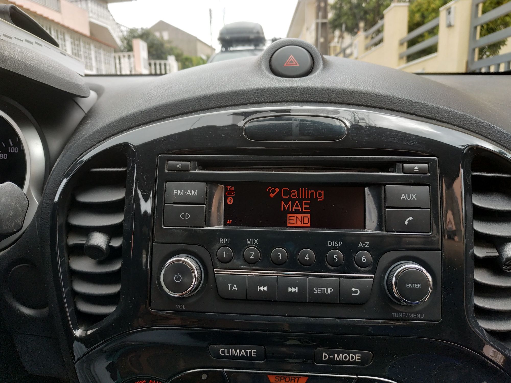 Reparação display Radio consola Nissan Qashqai,  juke Note