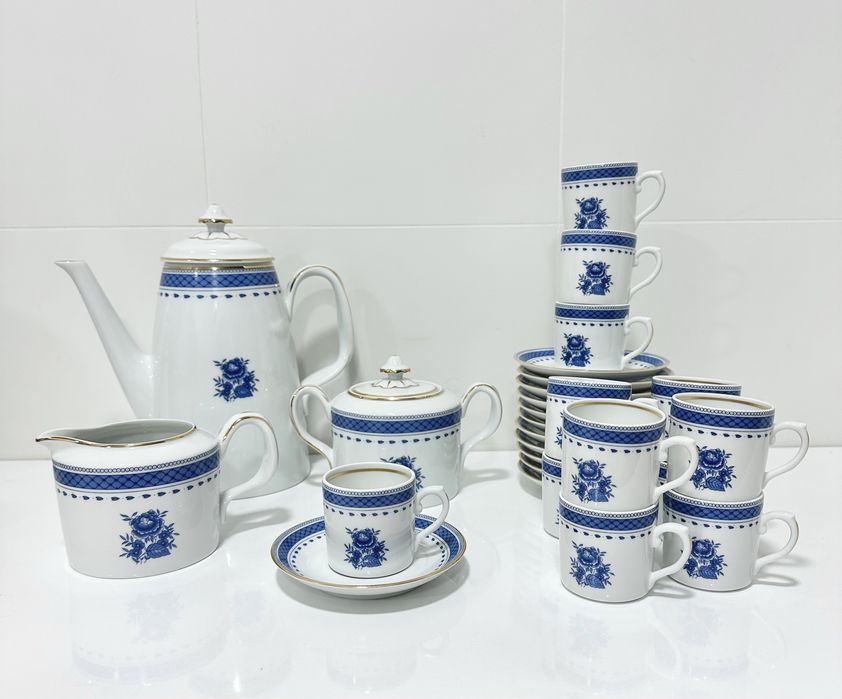 Conjunto Café Vista Alegre Coleção Cozinha Velha