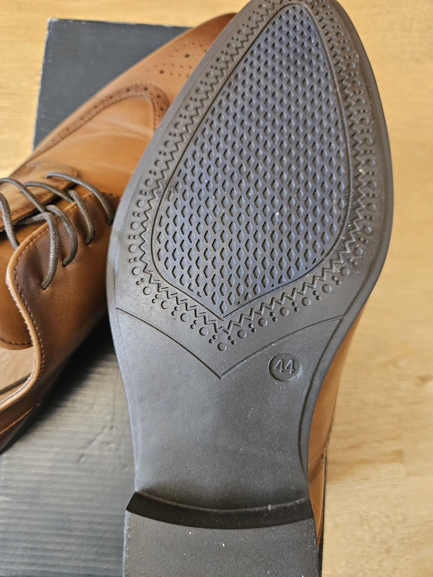 Buty męskie wizytowe Pier One r. 43 / 44 półbuty wiązane
