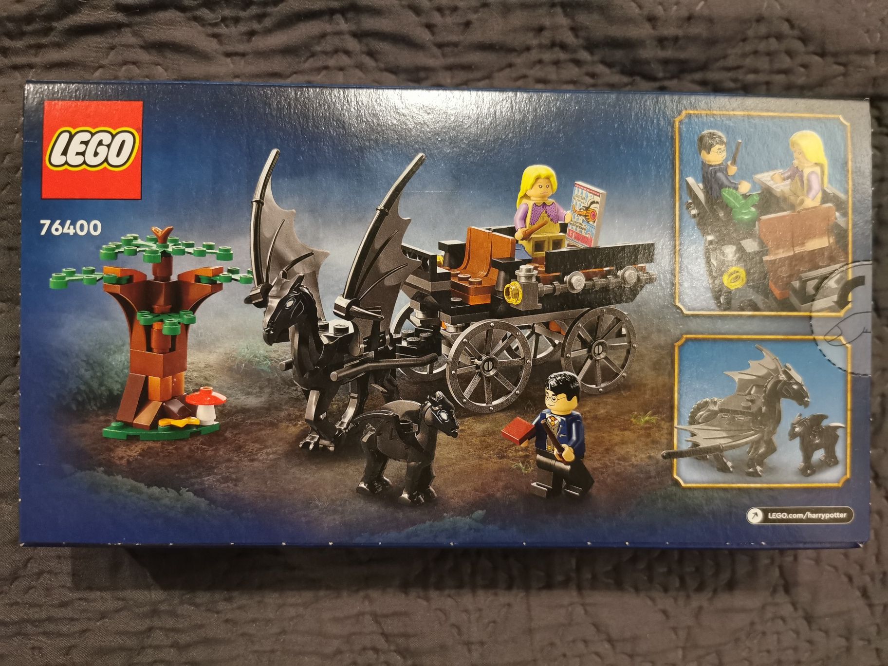 LEGO Harry Potter 76400 - Testrale i kareta z Hogwartu