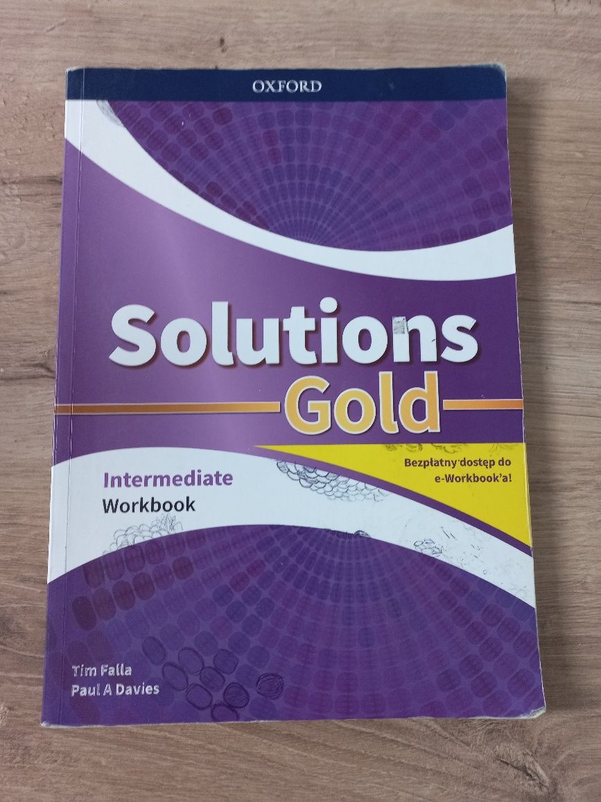 Solutions Gold Intermediate podręcznik + ćwiczenia