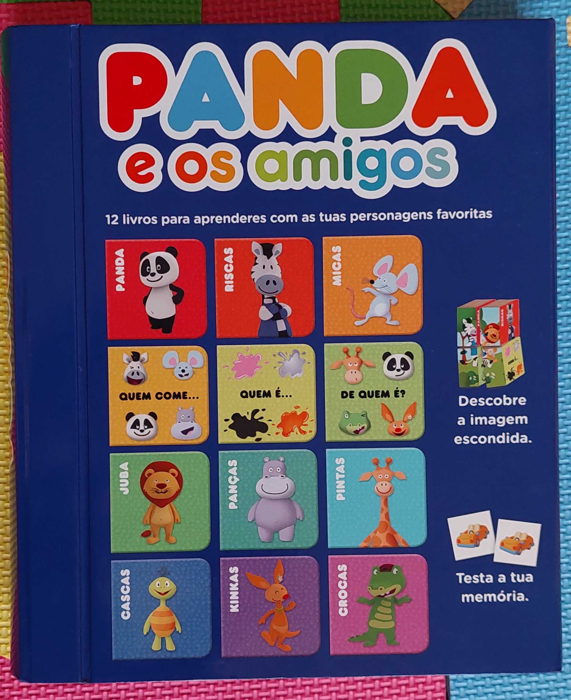 Panda e Os Amigos caixa de livros