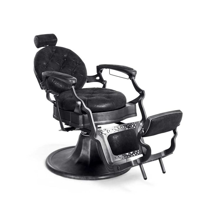 Cadeira barbeiro Classic Black NOVA com Iva Incluído!