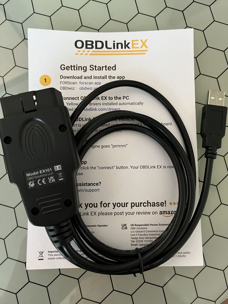 Odblink EX do Forscan i Renolink