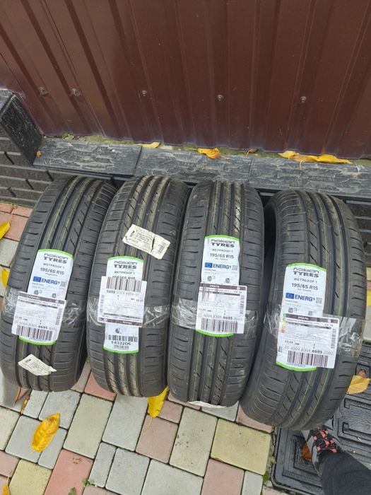 Нові шини 195/65/R15 Nokian