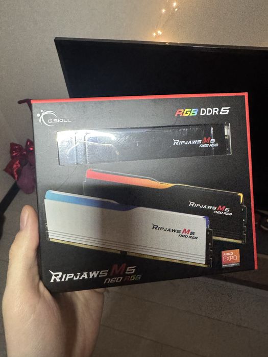 Оперативная память G.Skill DDR5 6000mhz Ripjaws M5 Neo RGB