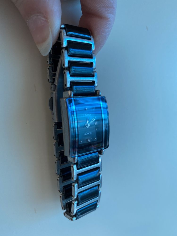 Relógio senhora rado preto modelo semelhante jubile