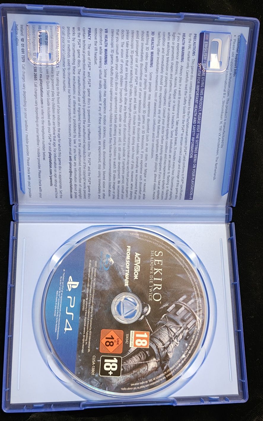 Sekiro PL Shadows Die Twice na PS4 i PS5 Gra po polsku w BDB stanie