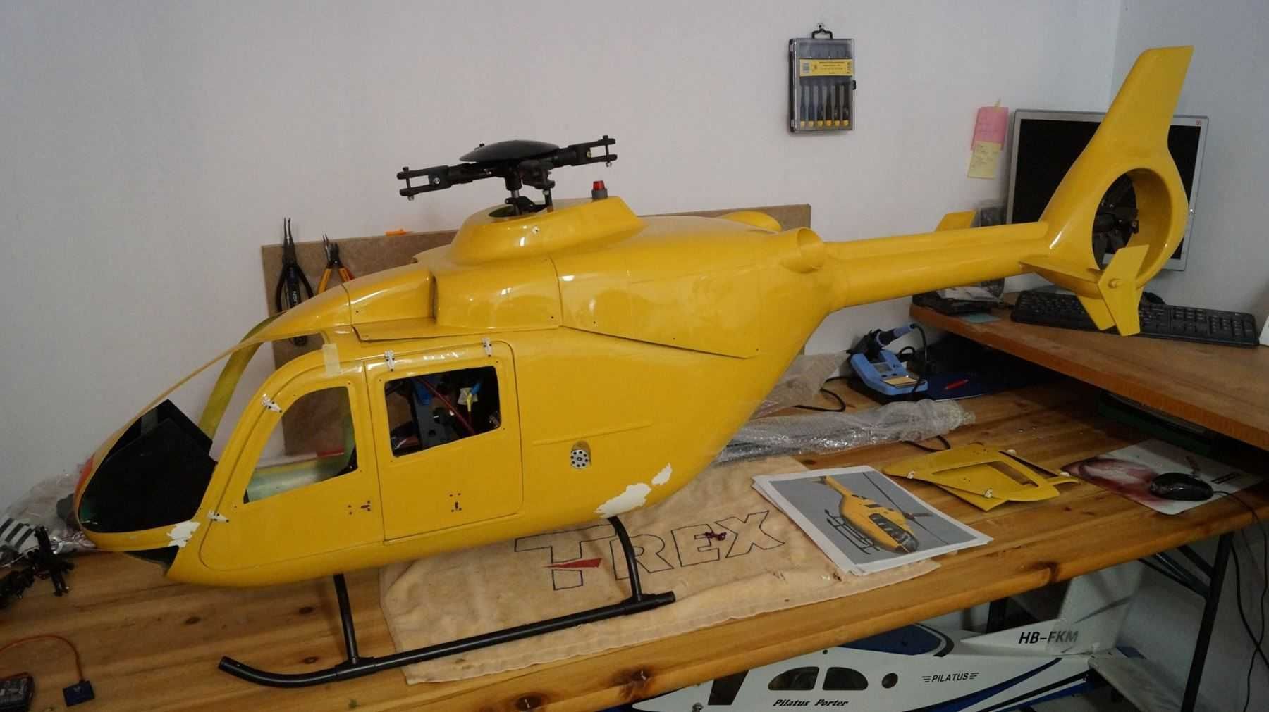 Helikopter zdalnie sterowany śmigłowiec RC Thunder Tiger Raptor