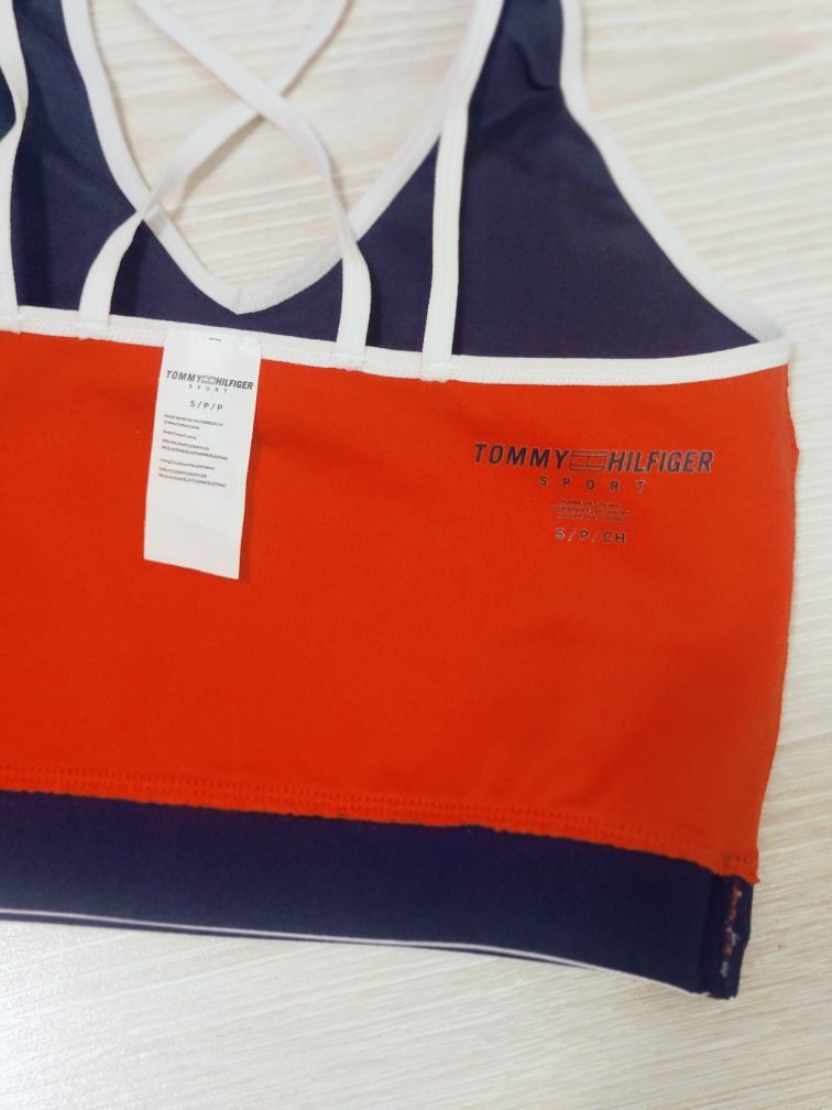 Tommy Hilfiger sportowy stanik biustonosz top S