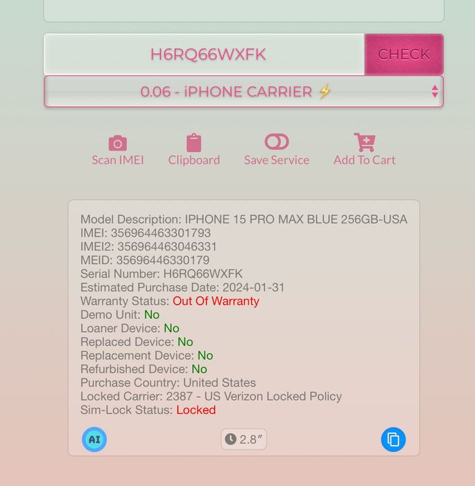 iPhone 15 Pro Max 256GB RSIM Уцінка 100% акум  15Про Макс TRADEIN
