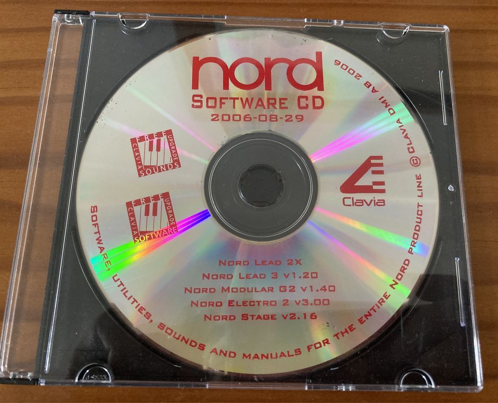 NORD -  software CD 2006 (original)