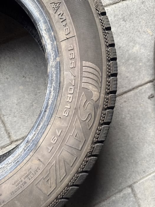 Шини резина 165/70/13 r13 Sava пара зимні