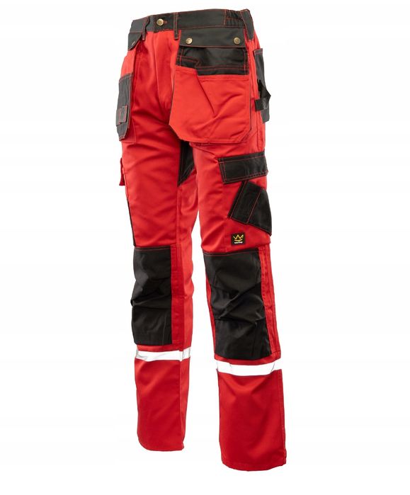 4x Spodnie monterskie rozmiar L