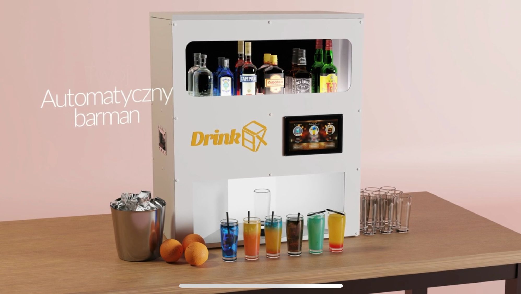 Automatyczny barman drinkbox barmix