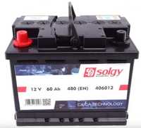 Автомобільний акумулятор АКБ Solgy 12v 60Ah 480A L+ Іспанія