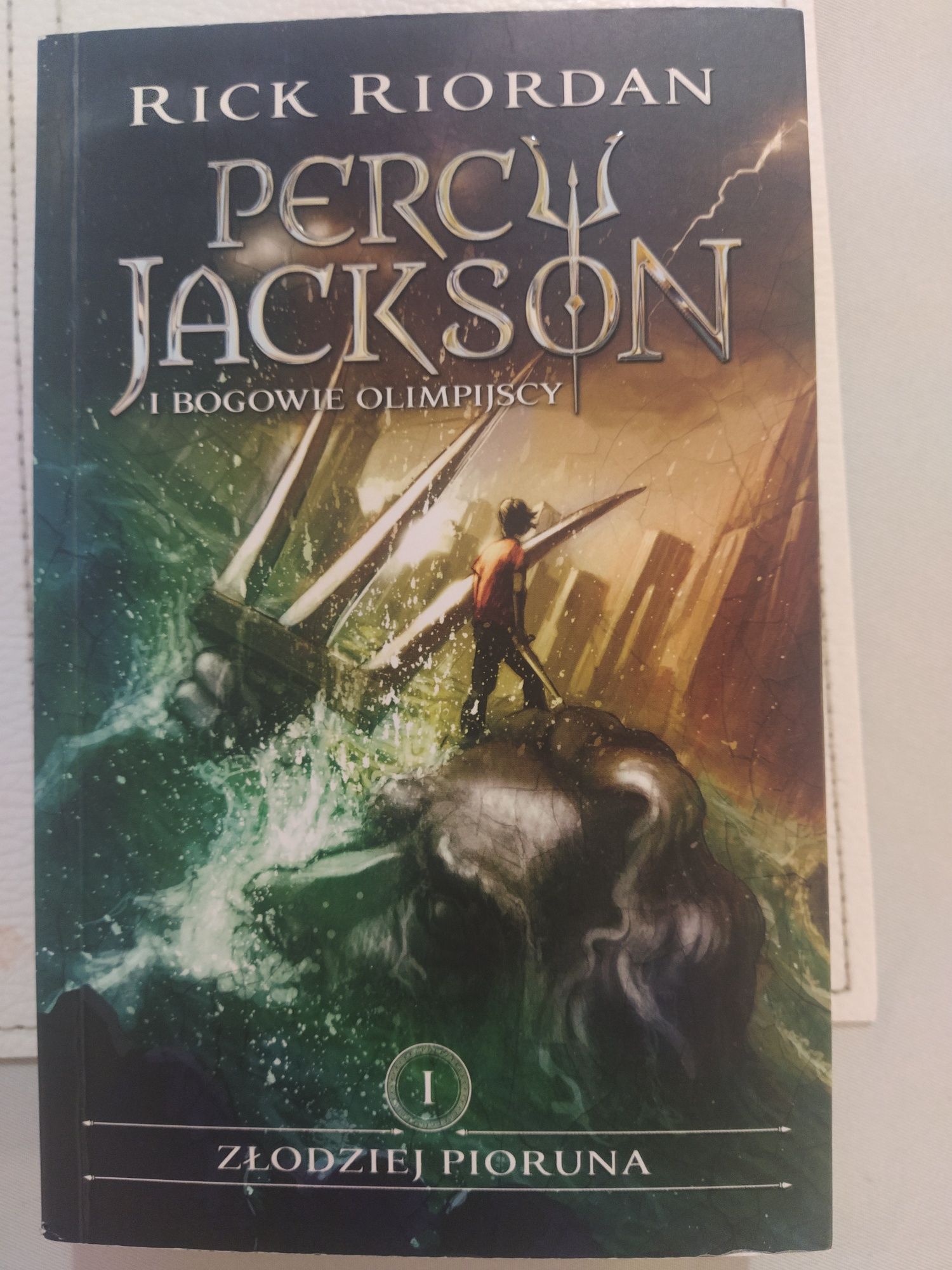 Książka Złodziej pioruna Rick Riordan