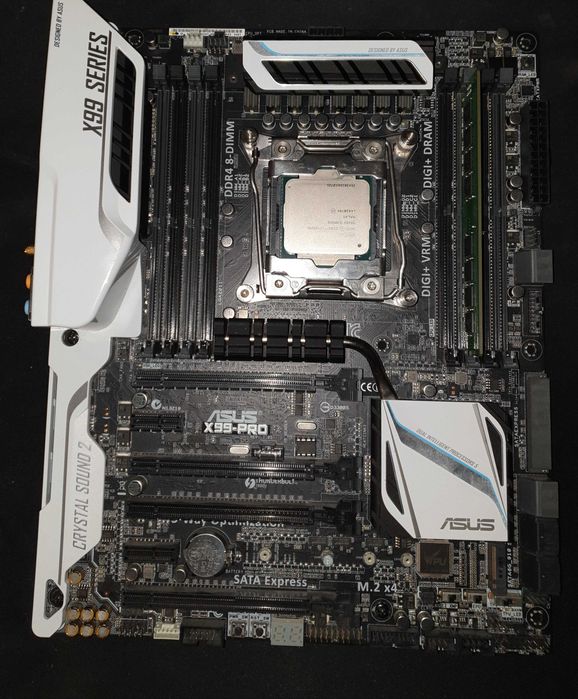 Sprzedam zestaw ASUS X99 PRO + Intel i7 5820K + 8GB DDR4