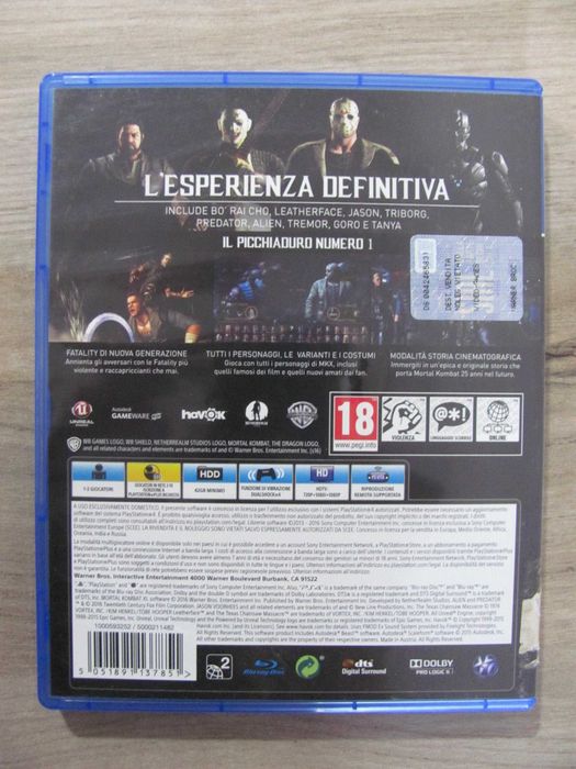 GRA Mortal Kombat XL PS4