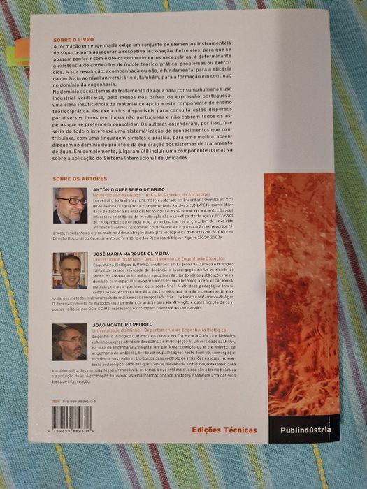Livro "Tratamento de Água para Consumo Humano e Uso Industrial"