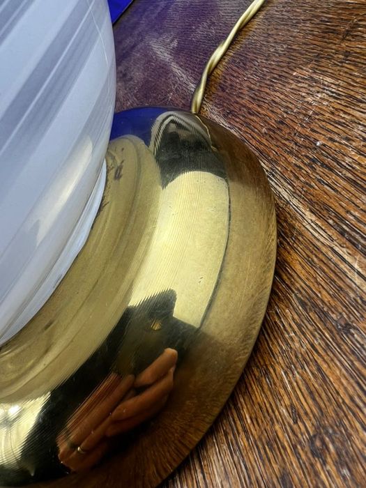 Włoska lampa stołowa Kula "murano"