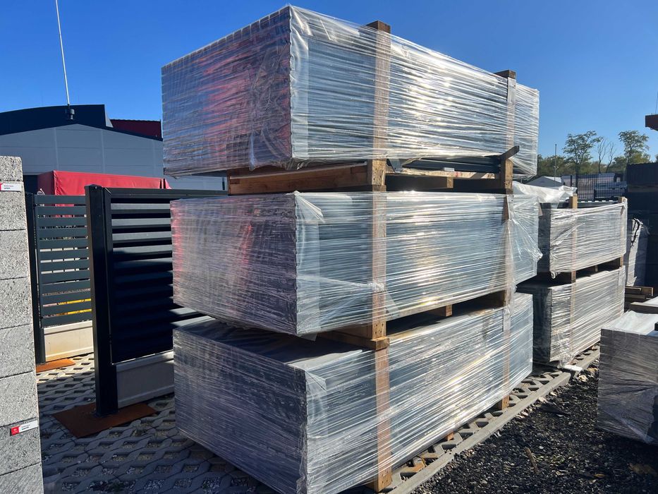 Ogrodzenie panelowe 153 cm fi4 + Podmurówka - ZESTAW GOTOWY DO MONTAŻU