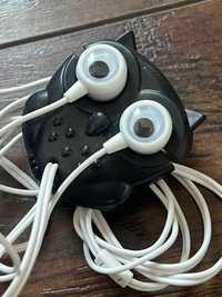 Słuchawki headphones sowa owl czarne