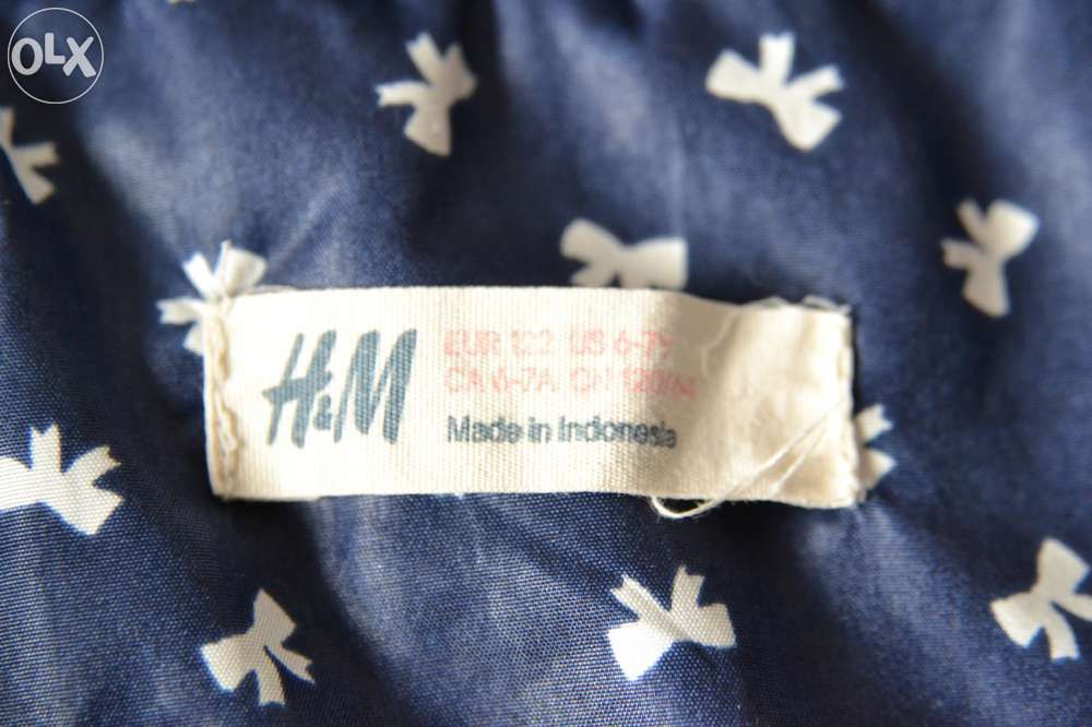 KURTKA H&M dziewczęca 122 + GRATIS czapeczka