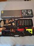Pack Intermédio M4 AEG Airsoft + artigos