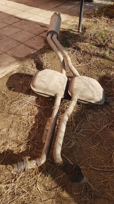 Выхлопная труба  на опель OMEGA B