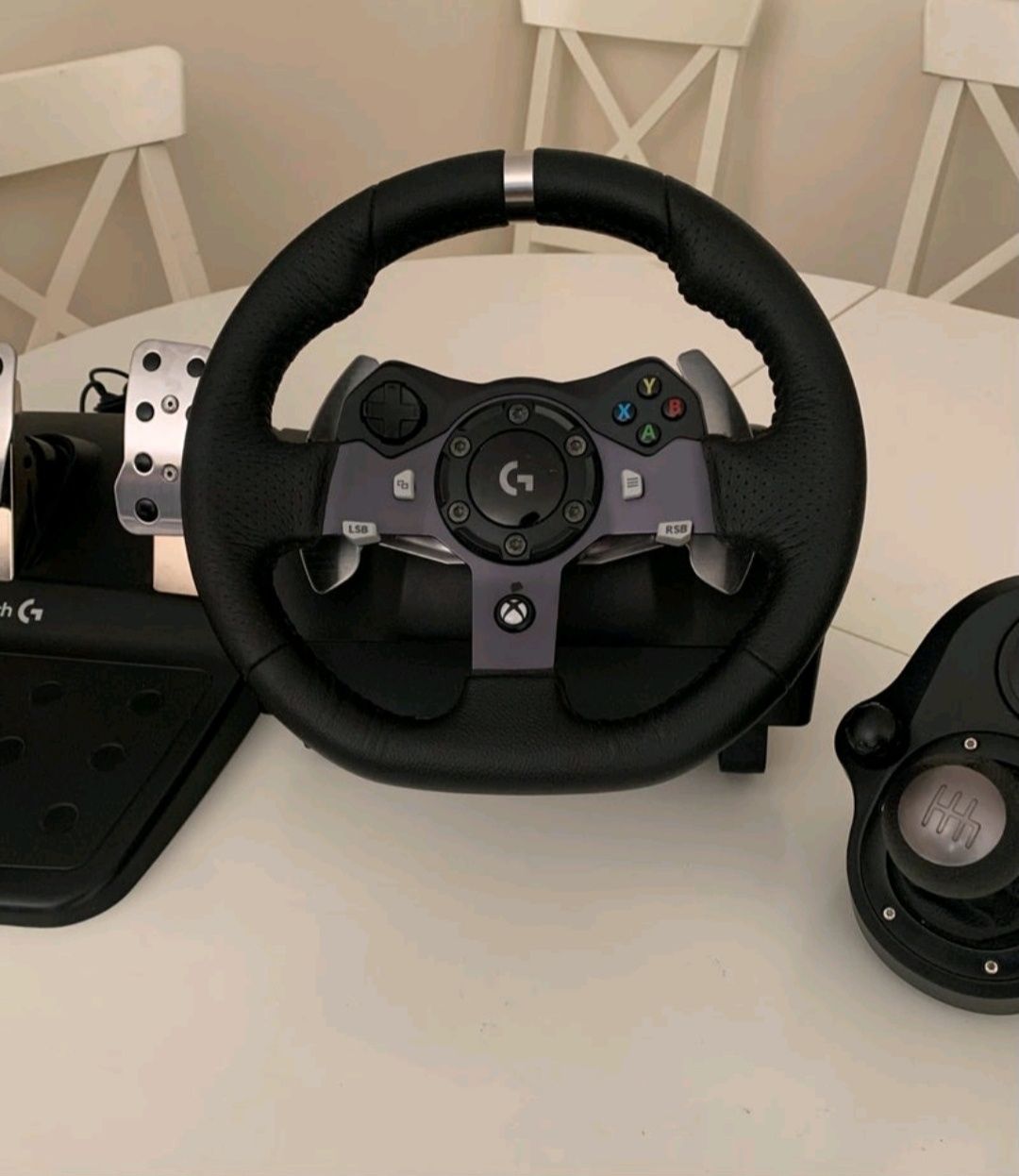 Logitech G920 volante e pedais XBOX playseat cockpit gaming