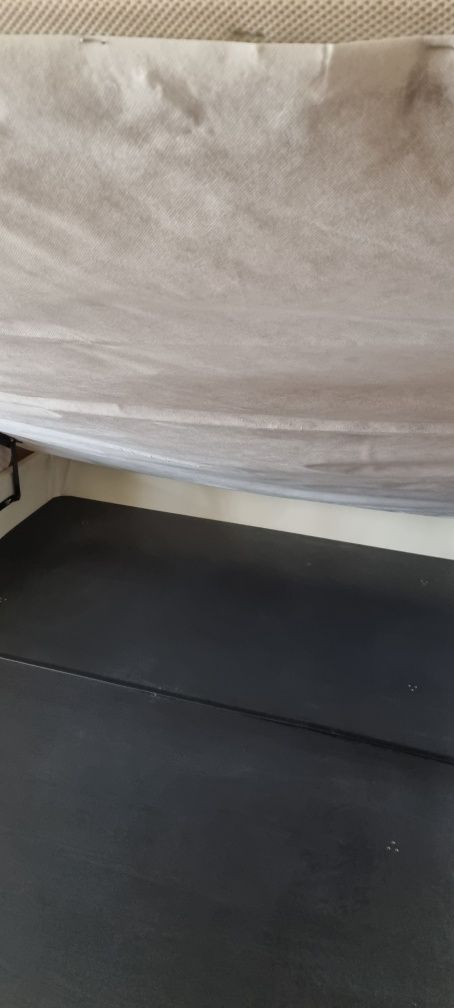 Sommier Ikea com arrumação 160x200 + Cabeceira