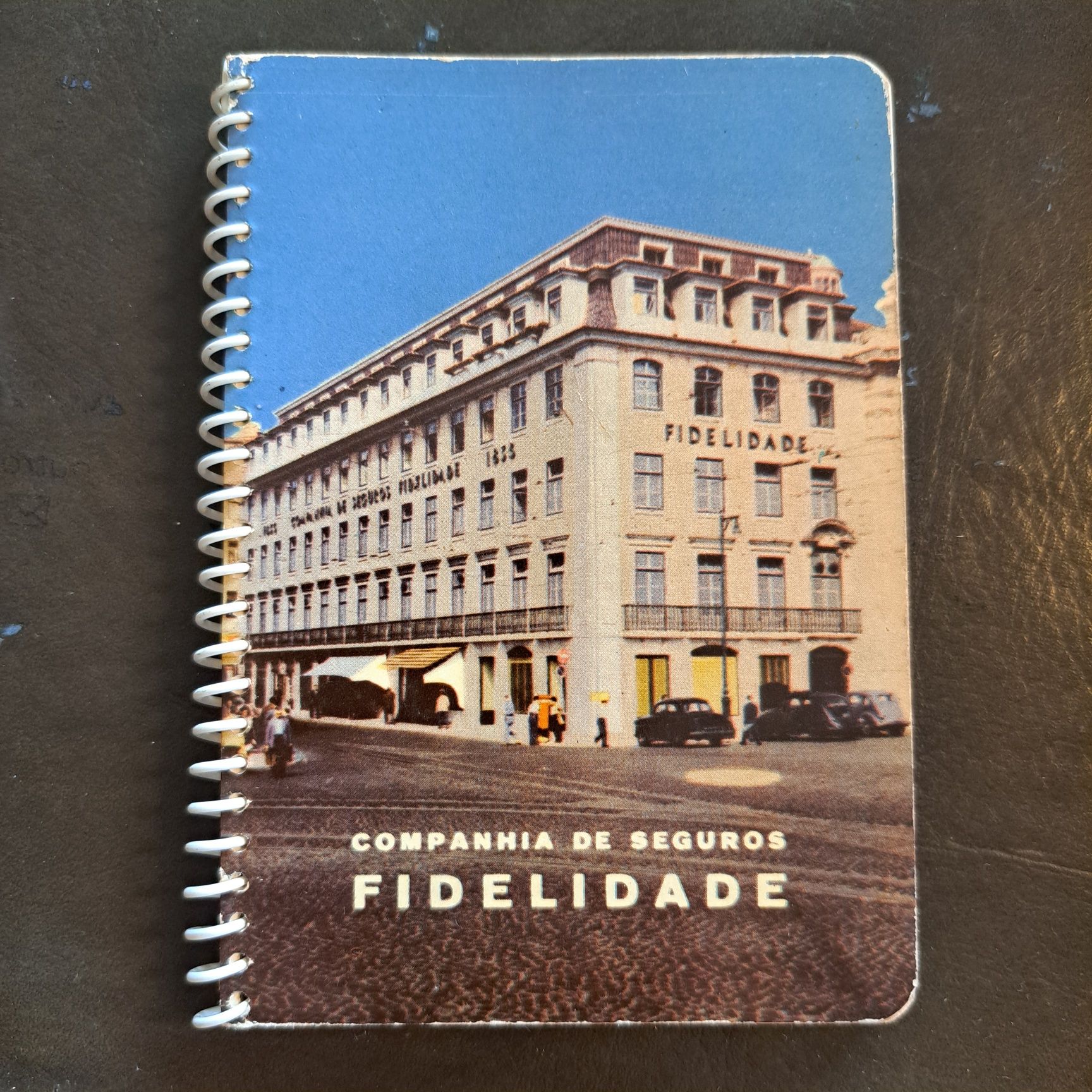 Agenda de bolso Companhia de Seguros Fidelidade - ano 1958