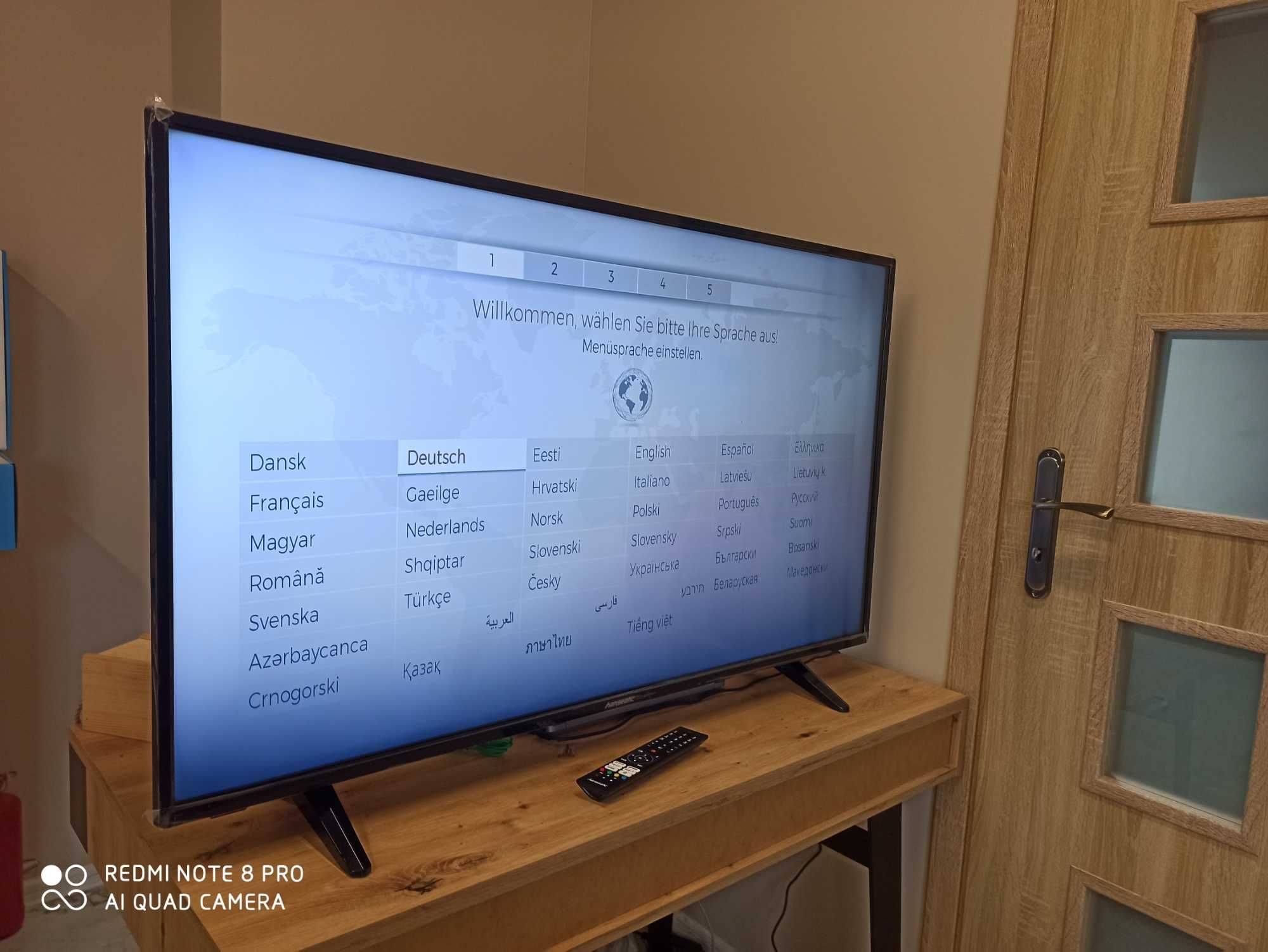 OKAZJA !! Telewizor 50 Cali Hanseatic Smart TV WIFI YouTube NETFLIX