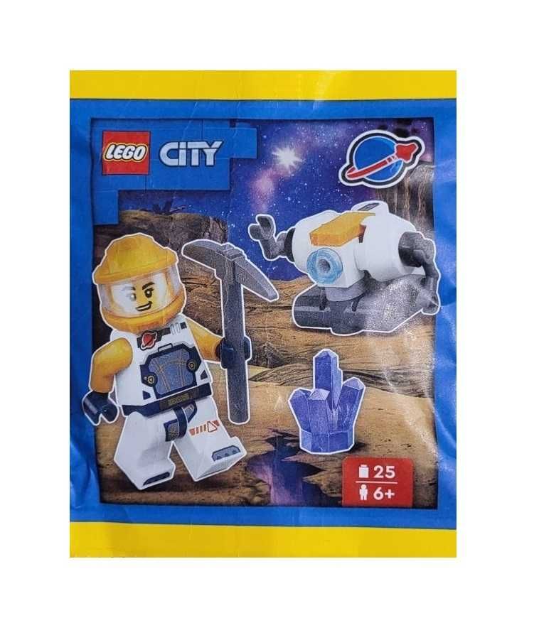 LEGO City - Astronaut with Robot #952405 polybag zestaw minifigure