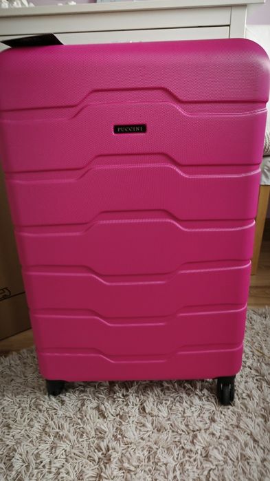 Walizka podróżna duża różowa Puccini