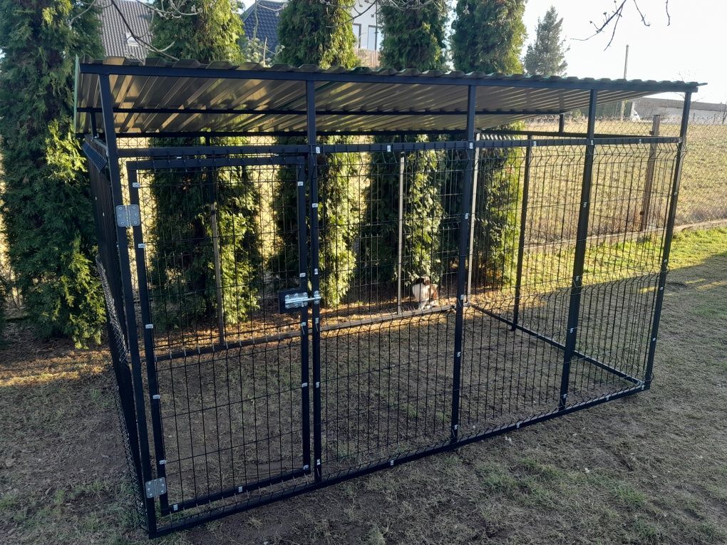 Kojec dla Psa Panelowy WZMOCNIONA RAMA