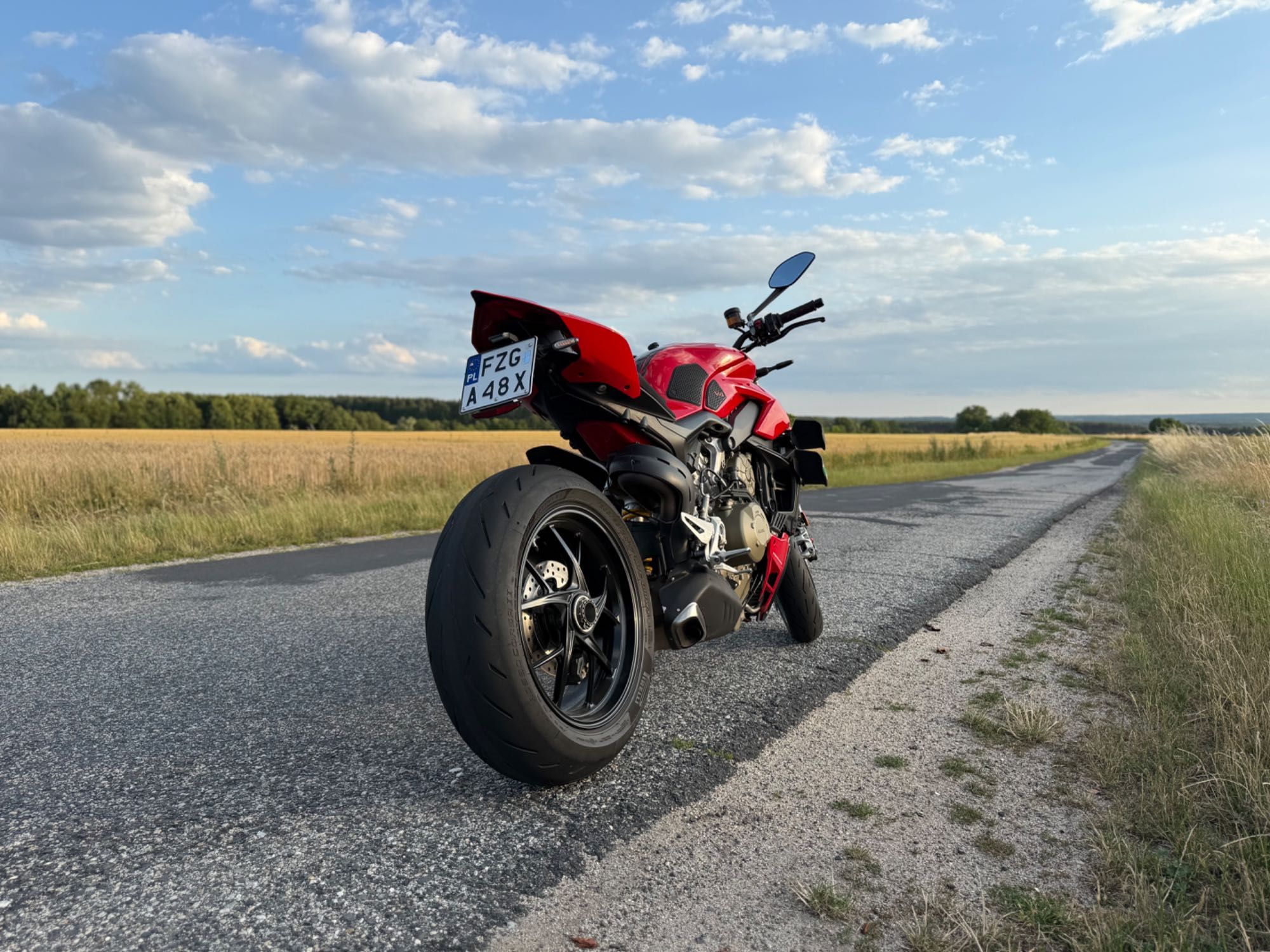Ducati Streetfighter v4 zadbany