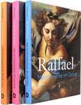 3 livros pintura "Mestres italianos Rafael, Leonardo, Caravaggio-NOVOS