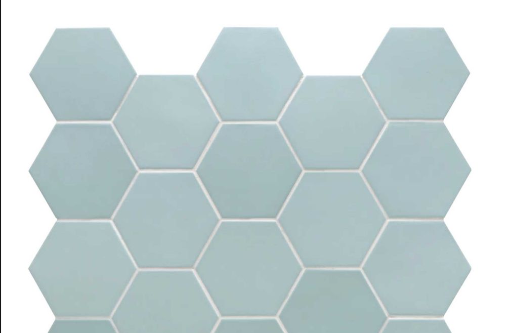 Equipe Kromatika Bleu Clair, 1 m2, płytki podłogowe ścienne heksagony
