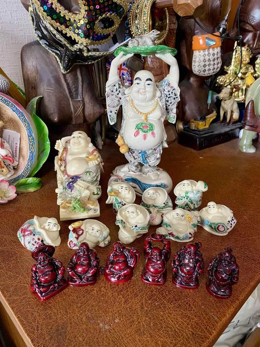 Китайская статуэтка, фигурка, окимоно, нэцкэ, Хоттей, Будда, коллекция