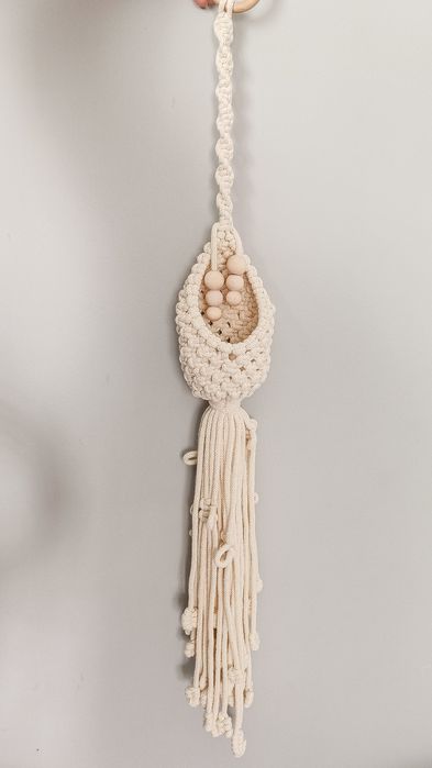 Kwietnik makrama, koszyk