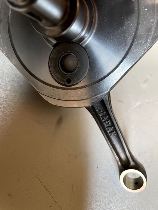 wal korbowy korba Kawasaki KLR 125  oryginał Japan Nowy