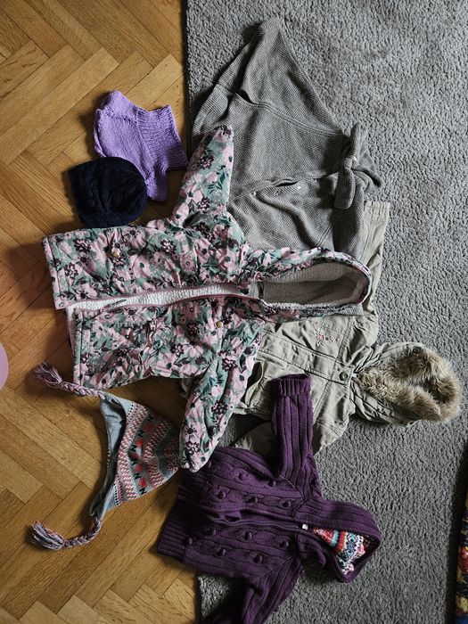 Kurtka zestaw dzieciecy 98